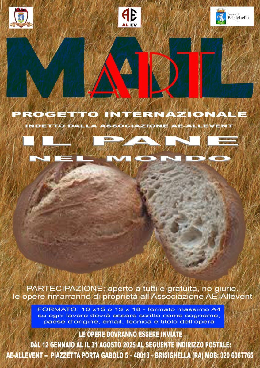 Mail Art “Il pane nel mondo”