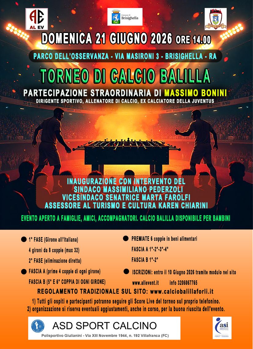Torneo di calcio balilla